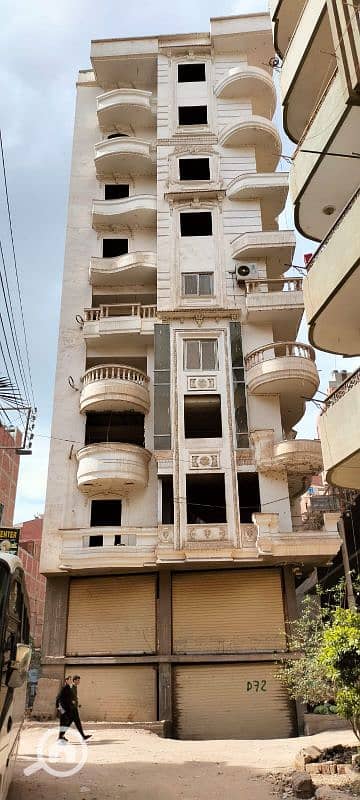 أرض سكنية  للبيع في المنصورة، الدقهلية - للبيع عماره 9ادوار بحي الجامعه 130م