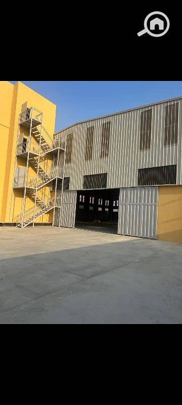 مصنع هندسي للبيع 6000م كهرباء نضف ميجا ارتفاع 12م مطلوب 80مليون