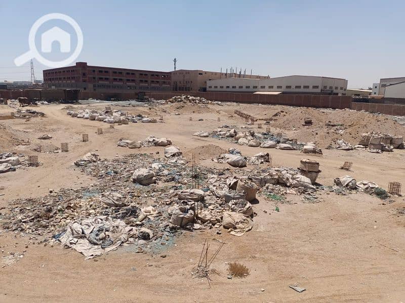 ارض للبيع 500م في الحي 18 مطلوب 2مليون و800الف في العاشر من رمضان
