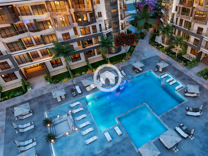 6 Building A pool view. jpg