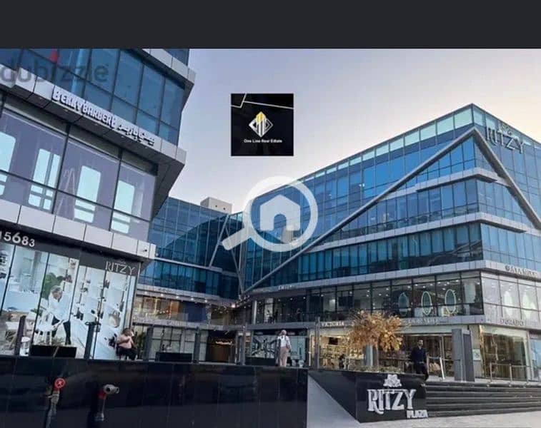 محل للايجار بمول ritzy امام جرينز وبجوار سعودي علي الرئيسي