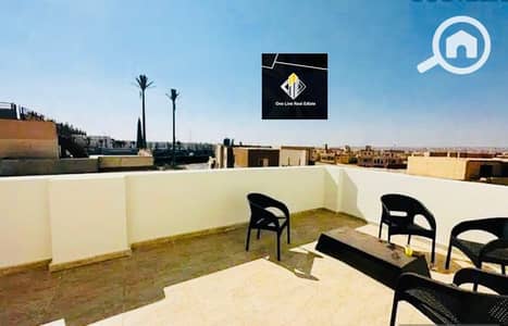 Studio for Rent in Sheikh Zayed, Giza - شقه رووف استديو بالحي التاسع فرش مميز علي الممشي السياحي