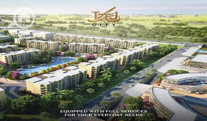شقة للبيع بكمبوند تاج سيتى مرحلة clubside القاهرة الجديدة