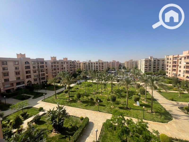 252 م تمليك بالرحاب على وايد جاردن و تشطيب خاص بالكامل بها مكييفات