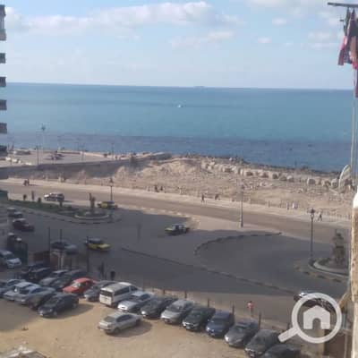 فلیٹ 2 غرفة نوم للايجار في ميامي، الإسكندرية - شقة بميامي للايجار مفروش فيو للبحر وكورنيش آسكندرية2نوم3Rق3بالكونات