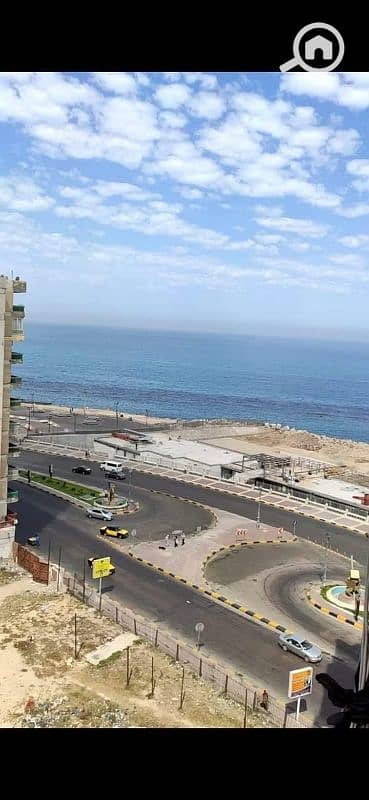 فلیٹ 2 غرفة نوم للايجار في ميامي، الإسكندرية - شقة للإيجار ميامي فيو للبحر وكورنيش أسكندرية2نوم ورسبشين3ق و3ترااااس