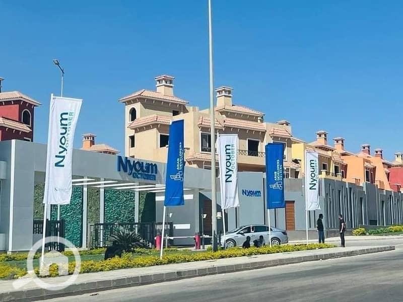 تاون هاوس كورنر للبيع نيوم أكتوبر بجوار ماونتن فيو وجراند هايتس