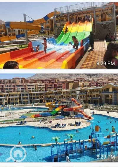 2 Bedroom Chalet for Rent in Ain Sukhna, Suez - اكو ألعاب مائية كبيرة جديده بورتو السخنه بجانب الابراج