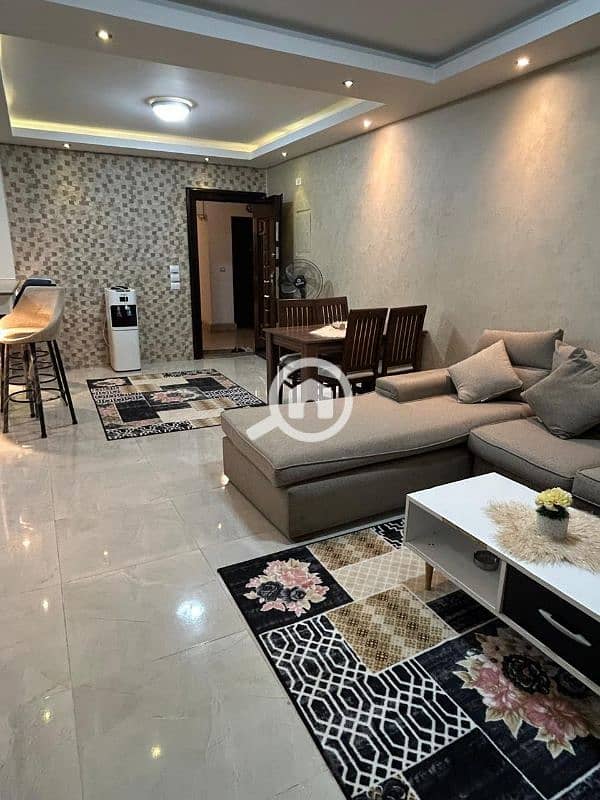 شقة للايجار مفروش بمدينتي ارضي بحديقه B7
