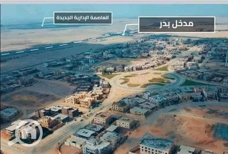 شقه للبيع بالحى المتميزامام العاصمه الاداريه على طريق السويس مباشر