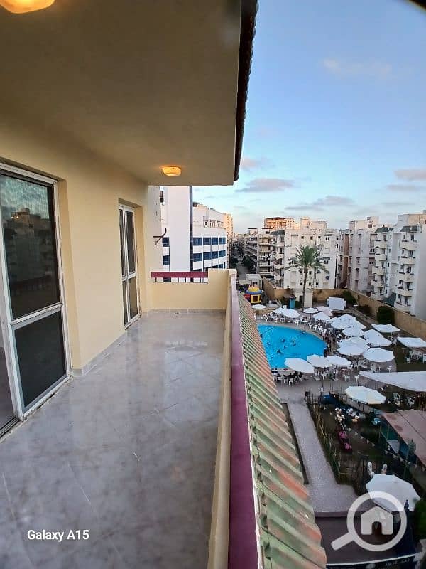 شقة للبيع داخل فندق الدفاع الجوي بالإسكندرية النخيل6 أكتوبر العجمي ك21