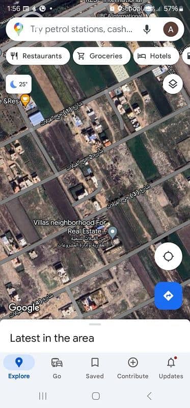 Residential Land for Sale in Moharam Bik, Alexandria - ارض فيلات 600 م الاسكندريه خلف مطار النزهة مسجله باسم البائع ناصيه