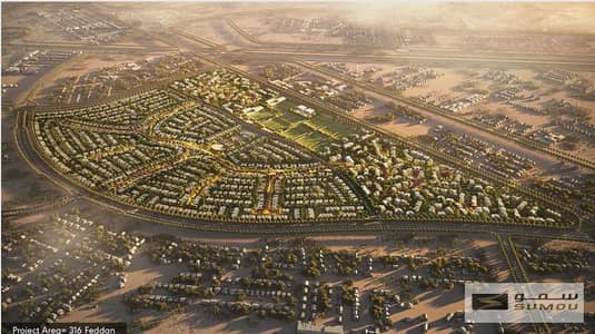 4 Bedroom Flat for Sale in Sheikh Zayed, Giza - Master Plan. jpg