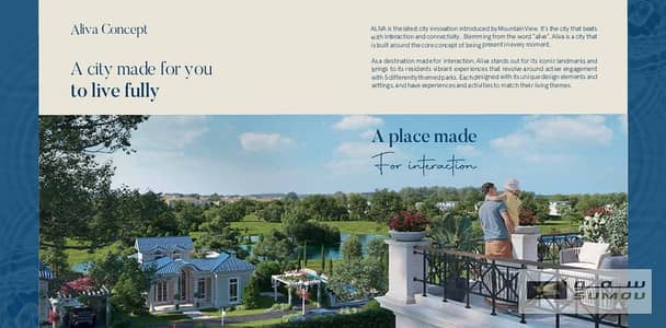 4 Bedroom Villa for Sale in Mostakbal City, Cairo - Aliva Concept. jpg