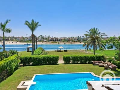 6 Bedroom Villa for Rent in North Coast, Matruh - فيلا بمارينا 5 اول صف بحيره ببسين خاص وشاطيء خاص