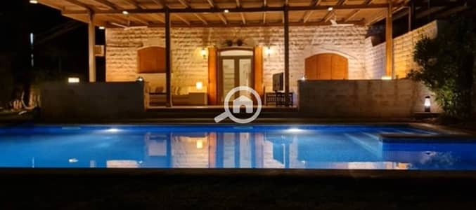 5 Bedroom Villa for Rent in North Coast, Matruh - فيلا برايفت بول تالت صف بحر - مارينا ١