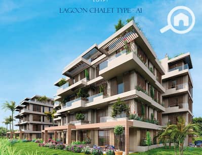 1 Bedroom Chalet for Sale in North Coast, Matruh - استوديو للبيع فى ساوث ميد(south-med) الساحل الشمالى فيو كامل لاجون #68