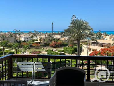 2 Bedroom Chalet for Rent in North Coast, Matruh - Chalet for rent in Marina View Sea 125 meters
