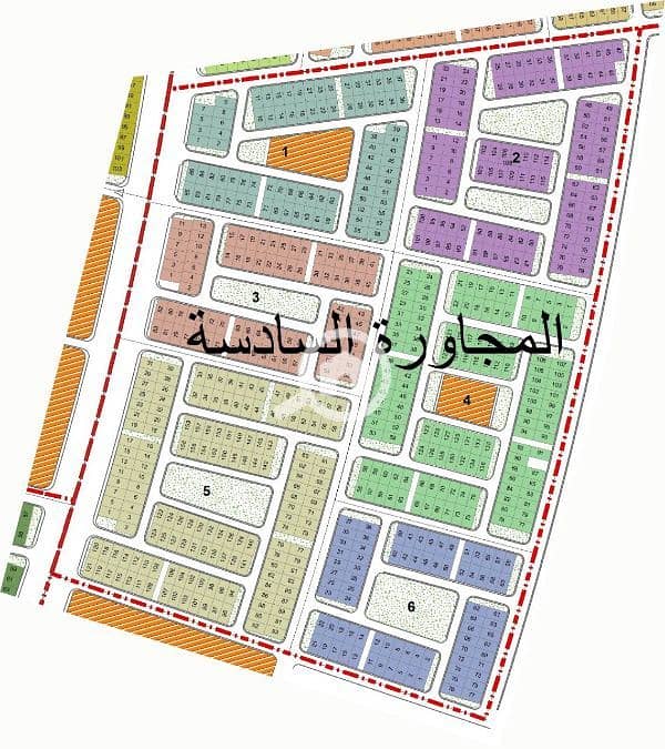 ارض للبيع بالمجاوره ٦ لوكيشن وسعر مميز حي الاب تاون