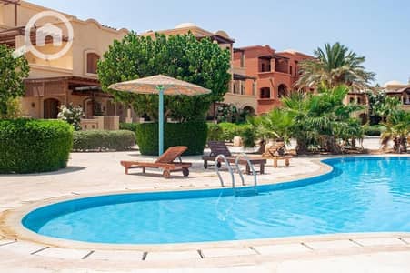 3 Bedroom Duplex for Rent in Gouna, Red Sea - دوبلكس فاخر بإطلالة لاجون للإيجار في قلب الجونة