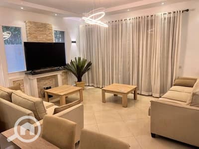 3 Bedroom Duplex for Rent in Sheikh Zayed, Giza - دوبلكس للايجار مفروشه بالكامل في كمبوند كازا (بيفرلي هيلز) 235م