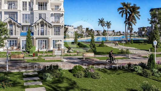 3 Bedroom iVilla for Sale in 6th of October, Giza - lagoon. jpg