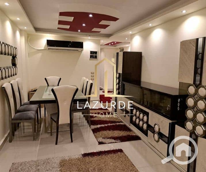 شقة للإيجار المفروش ١٧٠م (الإبراهيمية أبوقير مباشرة)