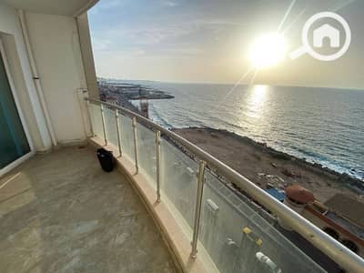 شقة 3 غرف نوم للايجار في ستانلي، الإسكندرية - شقة فاخرة للإيجار 180م (ستانلي بحر مباشر )