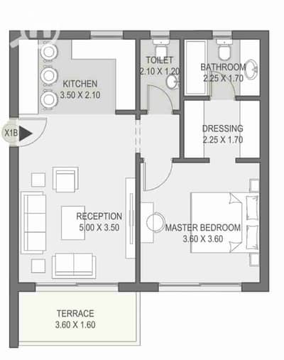 1 Bedroom Apartment for Sale in Mostakbal City, Cairo - IMG-20250717-WA0018. jpg