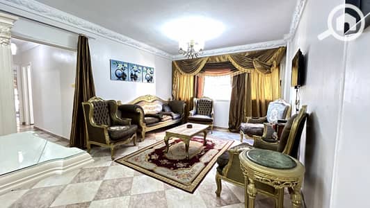 2 Bedroom Apartment for Rent in Smoha, Alexandria - للأيجار المفروش الراقى بسموحة شقة محيط كارفور ( السوبر جيت القديم )