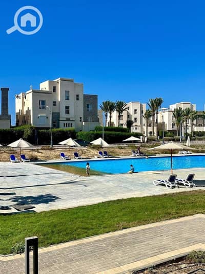 1 Bedroom Chalet for Sale in North Coast, Matruh - شاليه للبيع 70م قرية امواج الساحل الشمالي Amwaj North C بفيو علي البحر