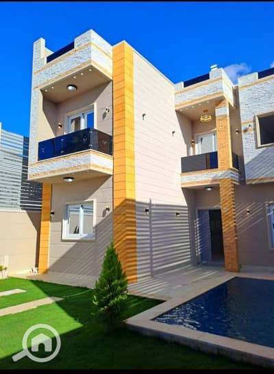 4 Bedroom Villa for Sale in King Mariout, Alexandria - فيلا مسجلة بتسهلات شهر عقاري بكنيج مرويط