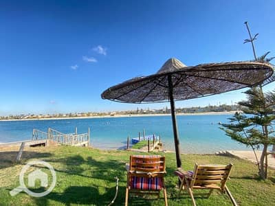 5 Bedroom Villa for Rent in North Coast, Matruh - فيلا حمام سباحه خاص مارينا ٥ تاني صف بحيره رمليه شاطئ خاص