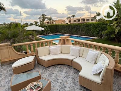 5 Bedroom Villa for Rent in North Coast, Matruh - فيلا حمام سباحه خاص مارينا ٧ بحيره رمليه