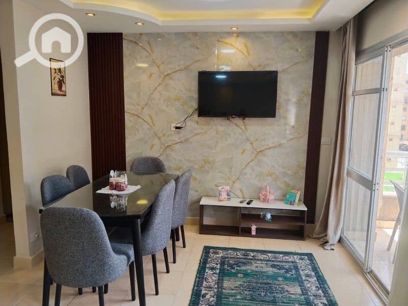 شقة مفروش ٨٩ متر للايجار الشهري مدينتي فرش فندقي