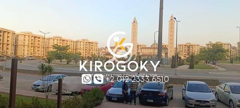 شقه ارضي تري المسجد الكبير كومباوند جاردينيا سيتي