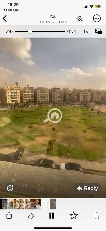 دوبلكس اول سكن يترأس فيو حديقة النرجس عمارات بجوار مسجد الشربتلي