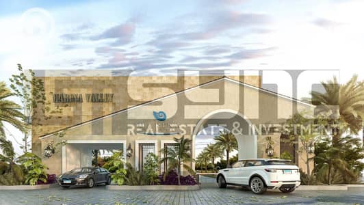 شاليه 2 غرفة نوم للبيع في الساحل الشمالي، مطروح - Marina Vallley شاليه للبيع الساحل الشمالى امام مارينا