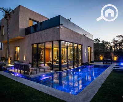5 Bedroom Villa for Sale in North Coast, Matruh - فيلا فاخرة للبيع في مراكش - تصميم عصري وموقع مميز. jpg