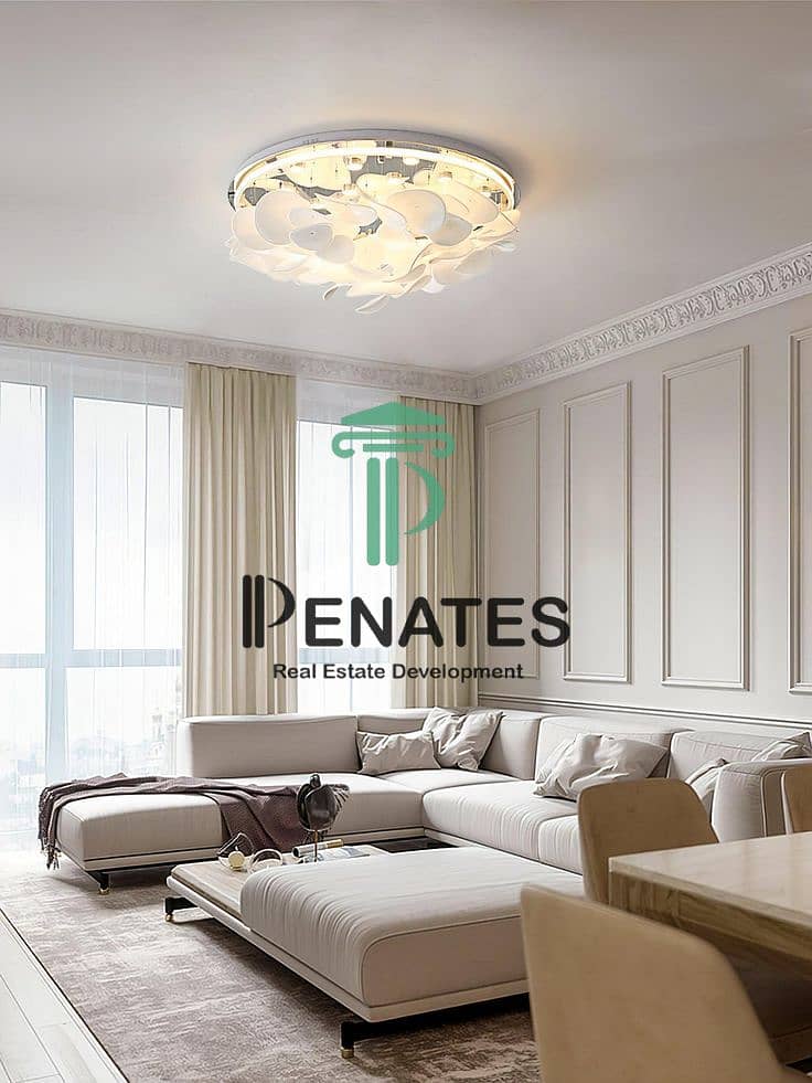 2 This French Radici Petal Ceiling Light is the…. jpeg