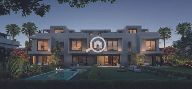 تاون هاوس 3 غرف نوم للبيع في الشيخ زايد، الجيزة - SLW- Offer Townhouse Middle - 10 Years . jpg