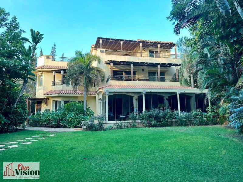 فيلا للبيع متشطبة علي محور جمال عبدالناصر الشيخ زايد green heights