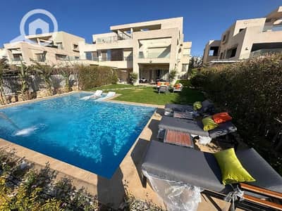 شاليه 3 غرف نوم للايجار في الساحل الشمالي، مطروح - شاليه 450 متر ايجار فاخر في هاسيندا باي hacienda_bay