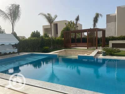 فیلا 5 غرف نوم للايجار في الساحل الشمالي، مطروح - فيلا 1000 متر ايجار فى هاسيندا باى hacienda_bay