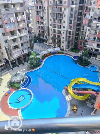 شقة 2 غرفة نوم للبيع في النخيل، الإسكندرية - شقه فى شاطئ النخيل داخل كمبوند متكامل الخدمات حمامات سباحه واكوا بارك