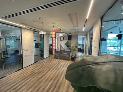 Office for Rent in Zahraa Al Maadi, Cairo - مقر اداري مفروش ومكيي علي طريق الدائري مباشر ٦٥٠م