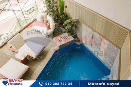 دوبلكس 3 غرف نوم للبيع في سموحة، الإسكندرية - 1. jpg