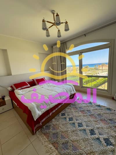 3 Bedroom Duplex for Rent in Ain Sukhna, Suez - Lavista Topaz - Luxury villa sea & pool view