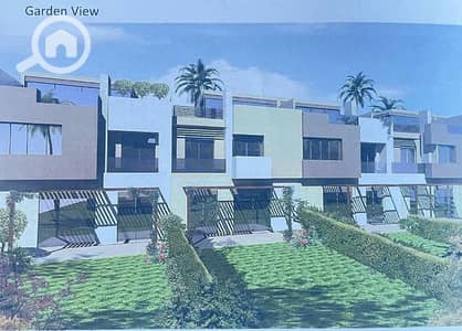 3 Bedroom Townhouse for Sale in Sheikh Zayed, Giza - فيلا تاون 220 م للبيع في كومباوند اليجريا بيفرلي هيلز الشيخ زايد