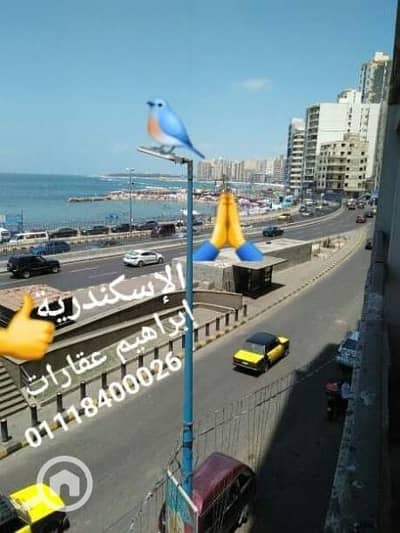 شقة 3 غرف نوم للايجار في ميامي، الإسكندرية - مفروشة زيرو في إبن الوليد علي البحر